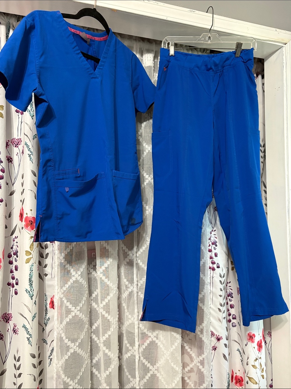 Med Couture Royal Blue Scrub Set - Picture 2 of 6